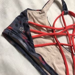 lululemon free to be wild cross back sports bra